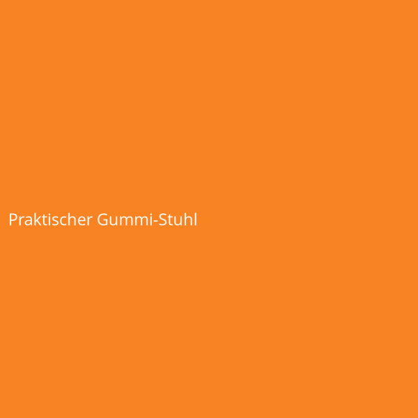 Praktischer Gummi-Stuhl