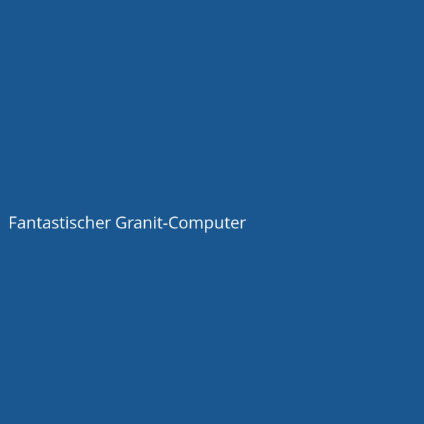 Fantastischer Granit-Computer