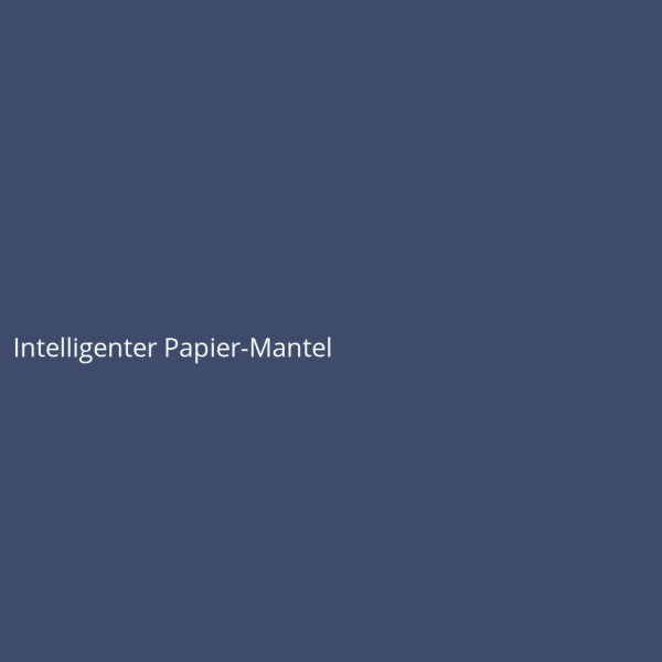 Intelligenter Papier-Mantel