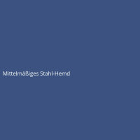 Mittelmäßiges Stahl-Hemd